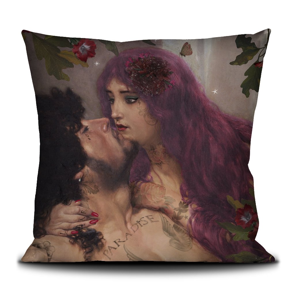 COUSSIN 50x50cm - LE BAISER - VOGLIOBENE
