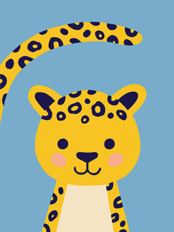 LE LEOPARD 18x25cm - DAVID&DAVID