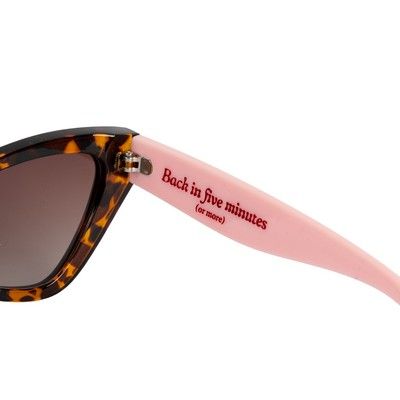 LUNETTES DE SOLEIL  "BACK IN FIVE MINUTES OR MORE" - FISURA
