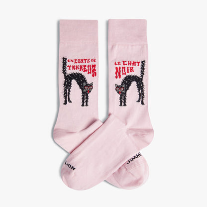 CHAUSSETTES CASUAL - LE CHAT NOIR - JIMMY LION