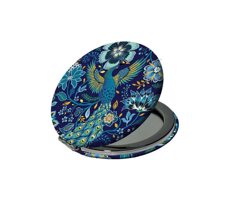 MIROIR DE POCHE - PAONS - CARTES D'ART