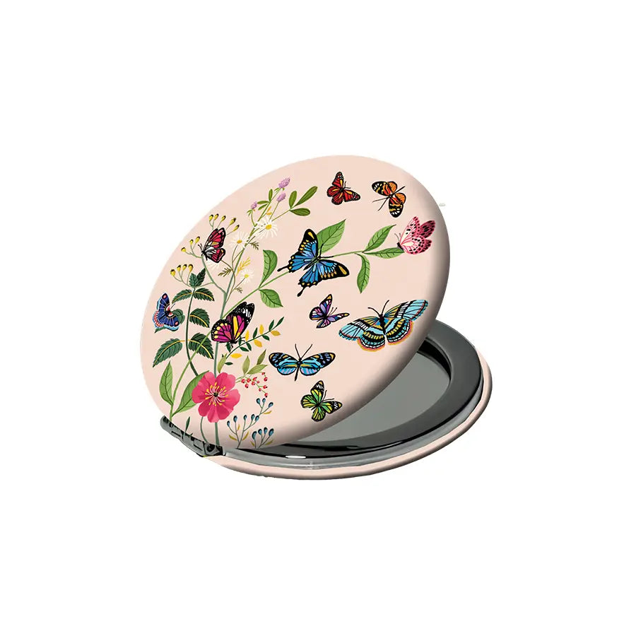 MIROIR DE POCHE PAPILLONS - CARTES D'ART