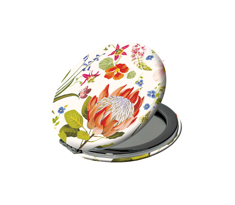 MIROIR DE POCHE - FLEURS DES CHAMPS - CARTES D'ART