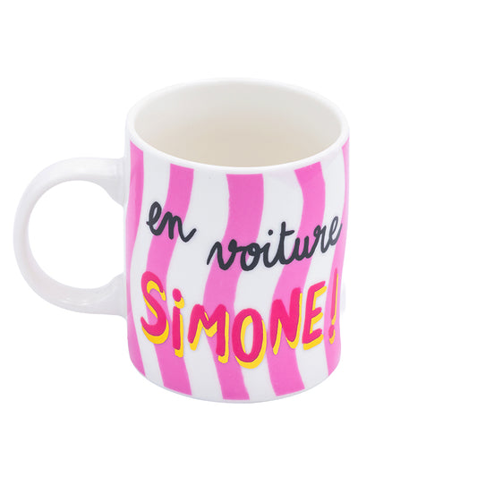 MUG LARGE - EN VOITURE SIMONE - CARTES D'ART