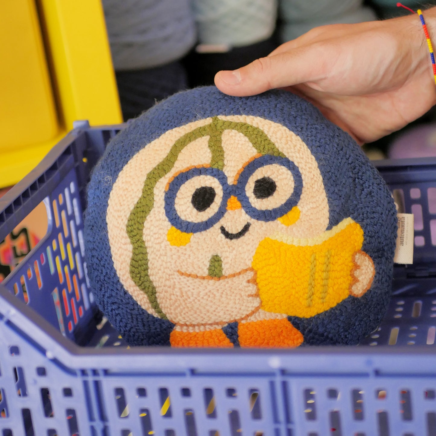 COUSSINS DECO - FRUITS D'ETE - LADY AUTONAUTA