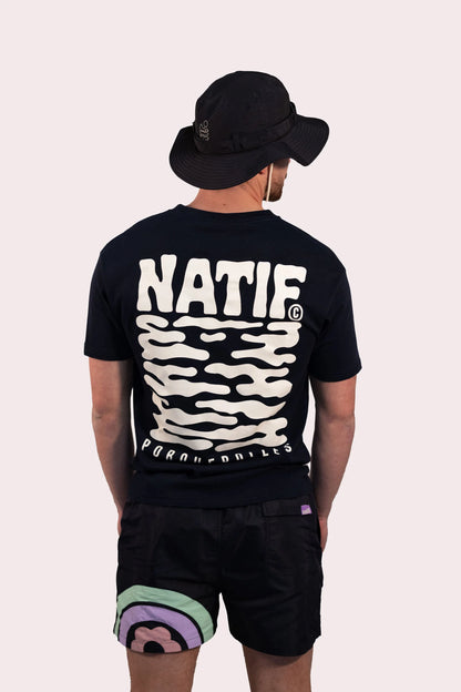 T-SHIRT UNISEXE - NEW PORQUEROLLES - NATIF