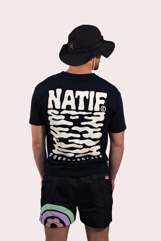 T-SHIRT UNISEXE - NEW PORQUEROLLES - NATIF