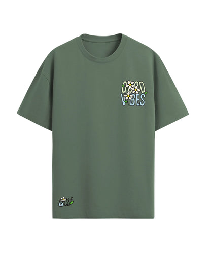 T-SHIRT UNISEXE NEW GOOD VIBES - NATIF