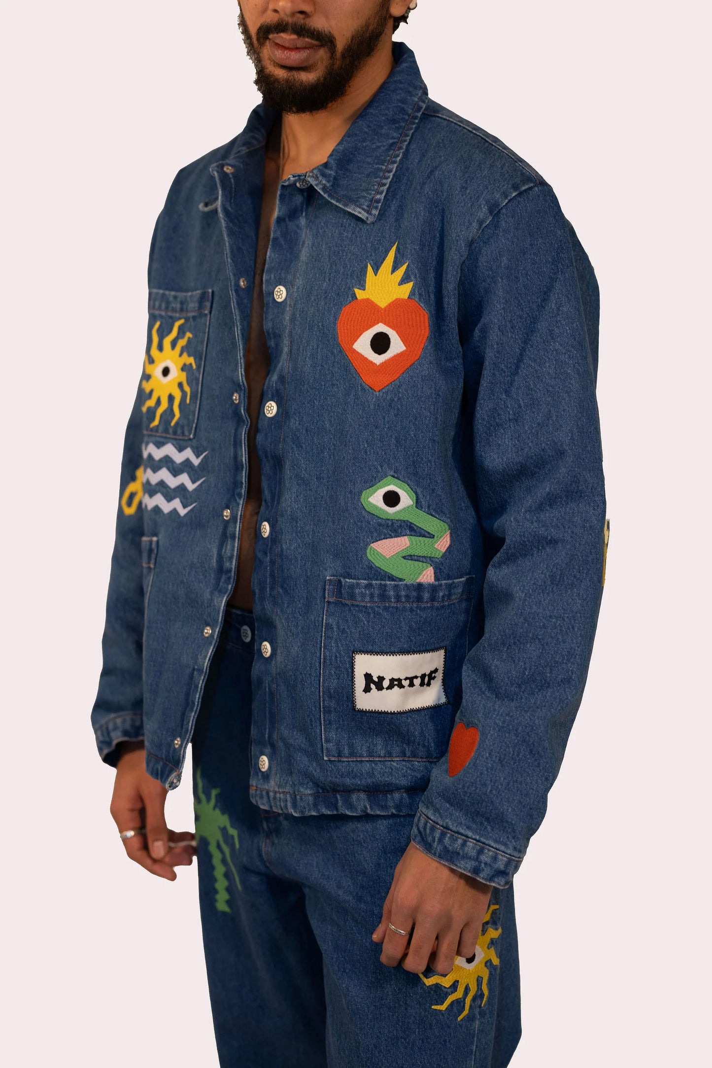 WORKER JACKET DENIM - EDITION LIMITEE - NATIF