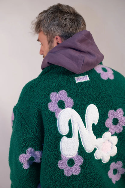 VESTE SHERPA N FLOWERS - NATIF