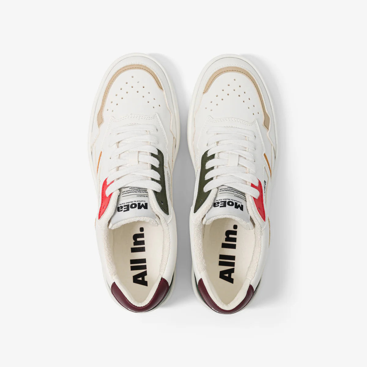 BASKETS VEGAN ORIGIN ALL IN - EVERGREEN - MOEA