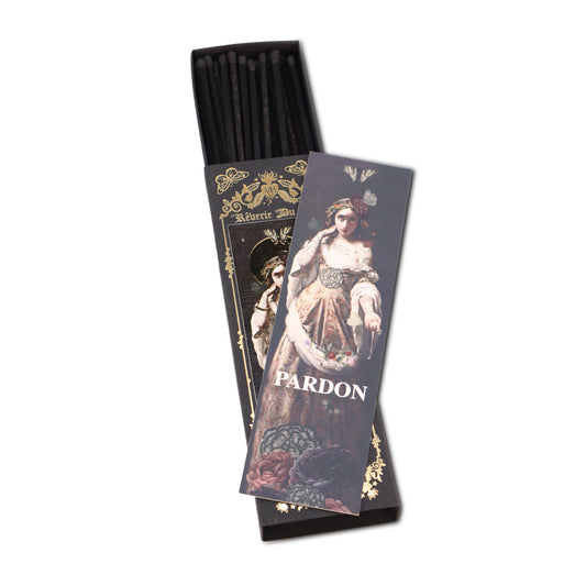 BOITE D'ALLUMETTES A VOEUX " PARDON " -  VOGLIOBENE