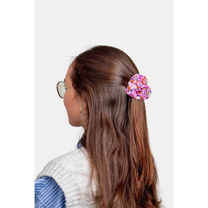 PINCE À CHEVEUX COEUR MULTICOULEURS - EAT MY SOCKS