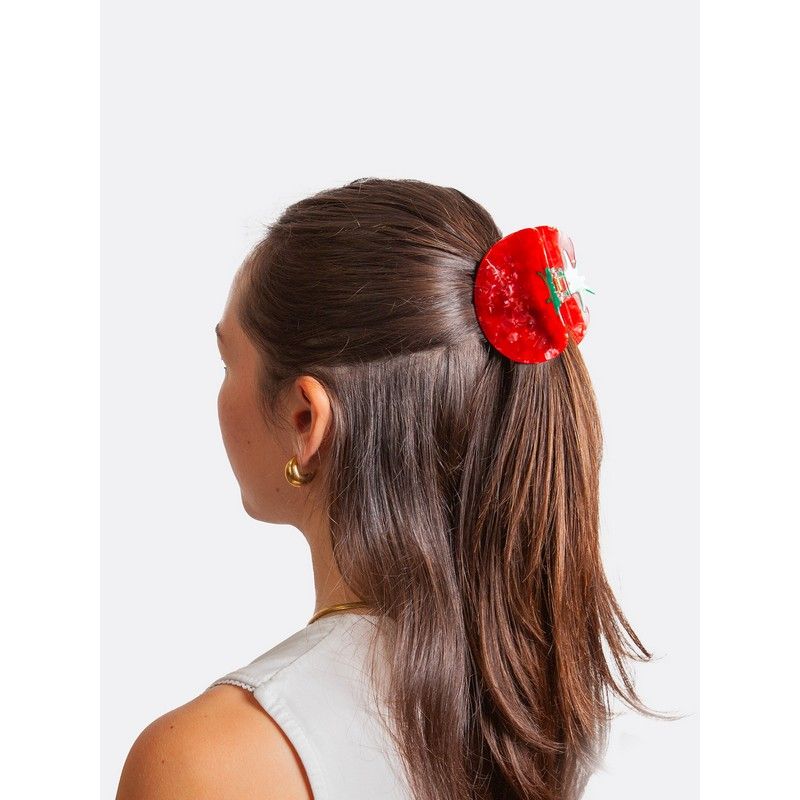 PINCE À CHEVEUX TOMATE - EAT MY SOCKS