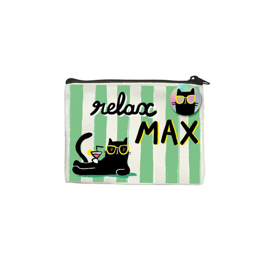 MINI POCHETTE COTON - RELAX MAX - CARTES D'ART