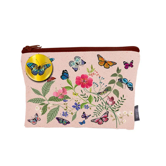 POCHETTE COTON - PAPILLONS  - CARTES D'ART