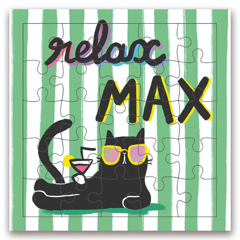 CARTE PUZZLE - RELAX MAX - CARTES D'ART