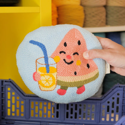 COUSSINS DECO - FRUITS D'ETE - LADY AUTONAUTA