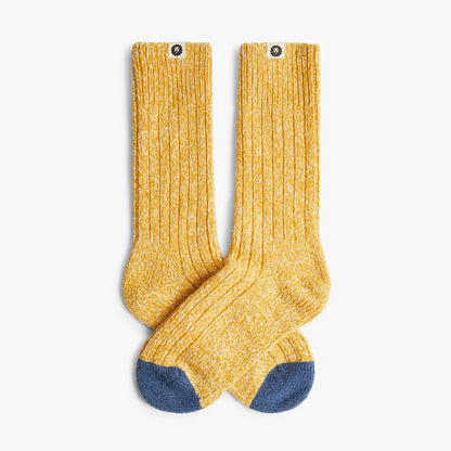 CHAUSSETTES PREMIUM WINTER YELLOW TWISTED - JIMMY LION