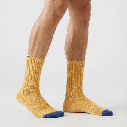 CHAUSSETTES PREMIUM WINTER YELLOW TWISTED - JIMMY LION