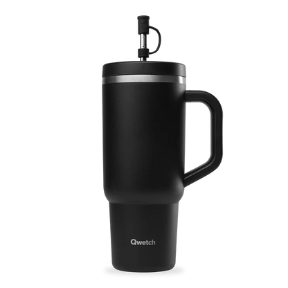 TRAVEL CUP INOX 900ML - NOIR - QWETCH