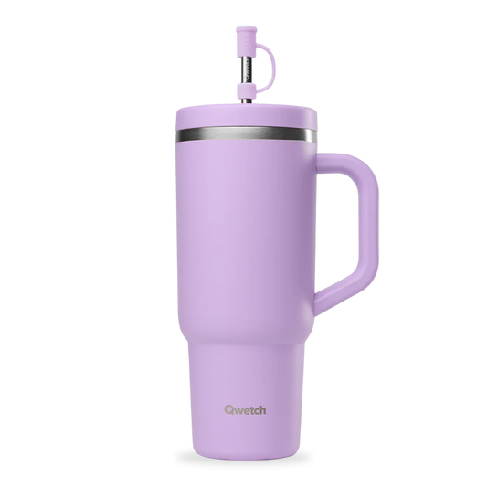 TRAVEL CUP INOX 900ML - LAVANDE - QWETCH