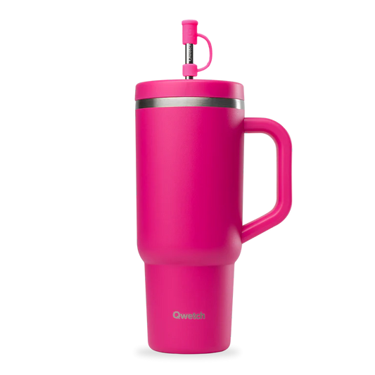 TRAVEL CUP INOX 900ML - MAGENTA - QWETCH
