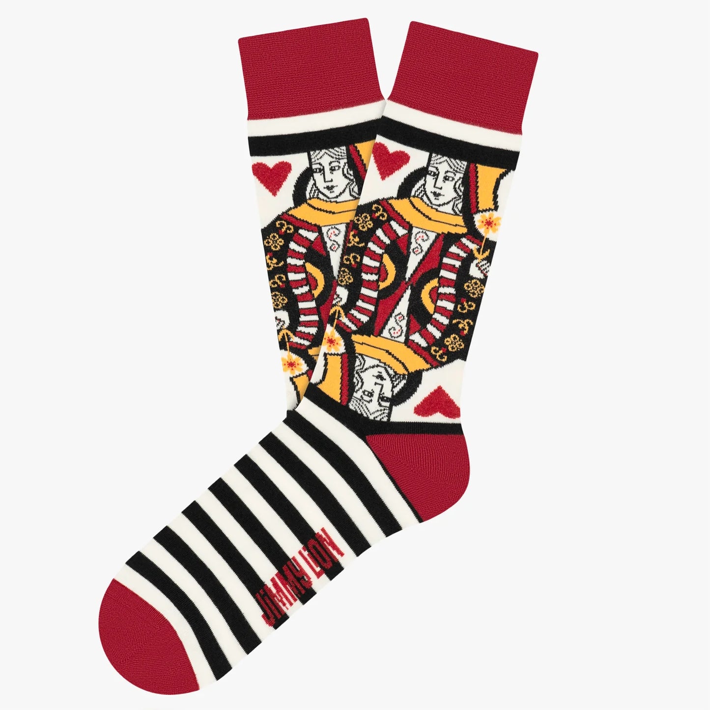 CHAUSSETTES - DAME DE COEUR - JIMMY LION