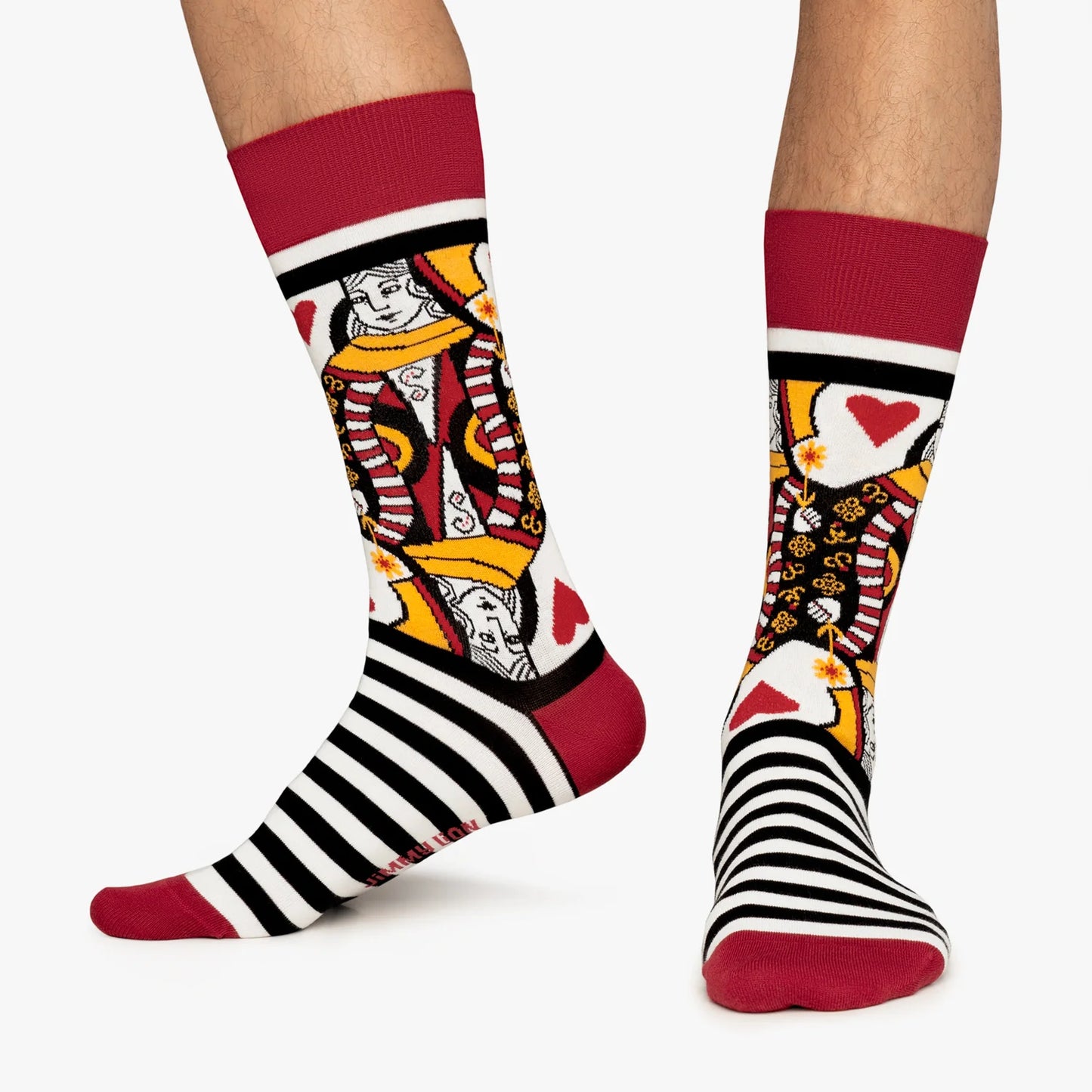 CHAUSSETTES - DAME DE COEUR - JIMMY LION