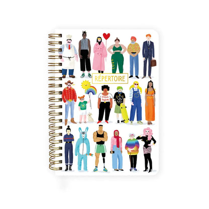 CARNET DE REPERTOIRE LOVE PEOPLE - CARTES D'ART