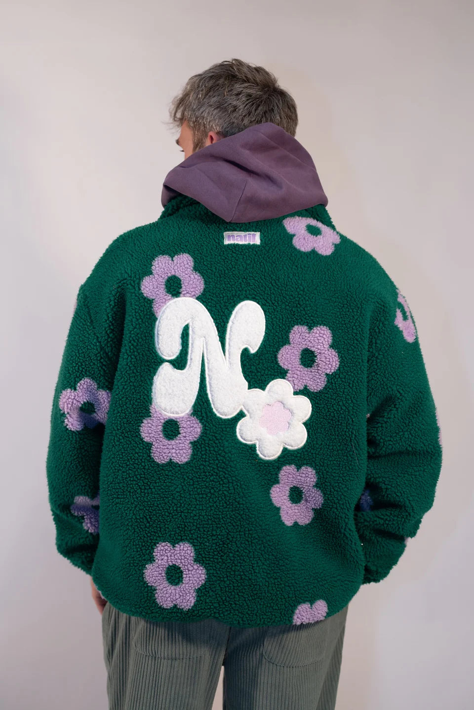 VESTE SHERPA N FLOWERS - NATIF