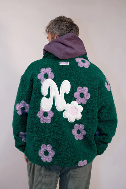 VESTE SHERPA N FLOWERS - NATIF