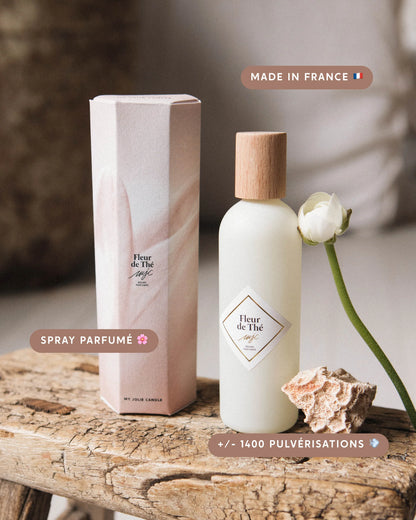 SPRAY D'INTERIEUR " FLEUR DE THE " -  MY JOLIE CANDLE
