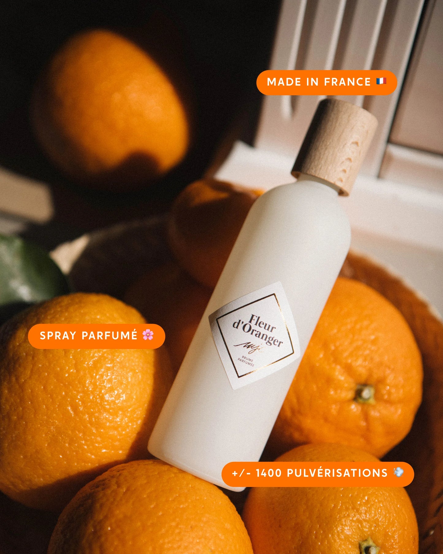 SPRAY D'INTERIEUR " FLEUR D'ORANGER " - MY JOLIE CANDLE
