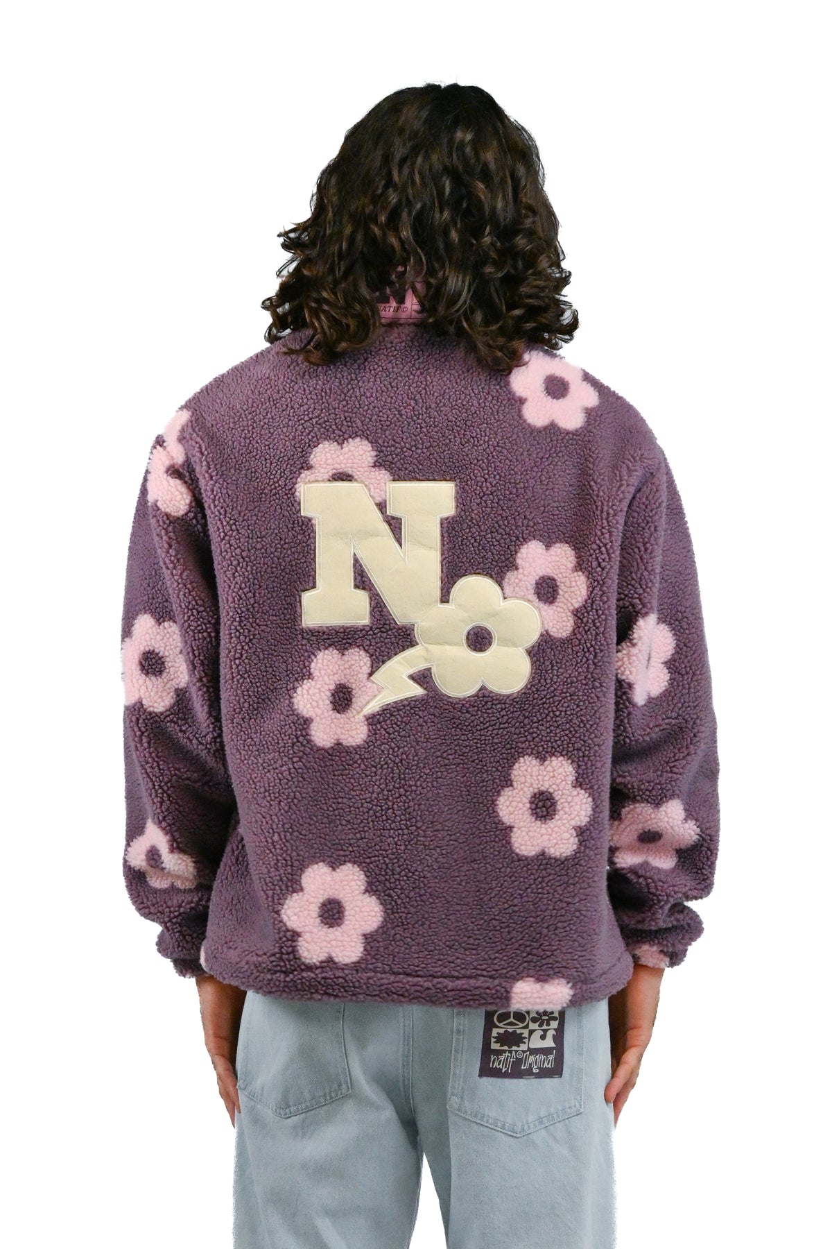 VESTE SHERPA N FLOWERS 27 - NATIF