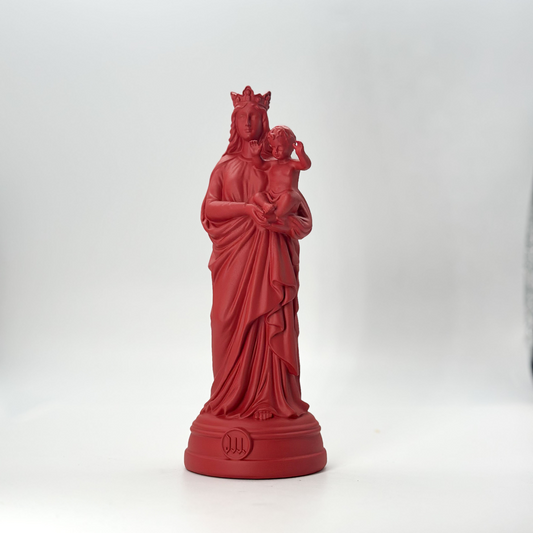 STATUETTE BONNE MERE 30CM ERABLE - J'AI VU LA VIERGE