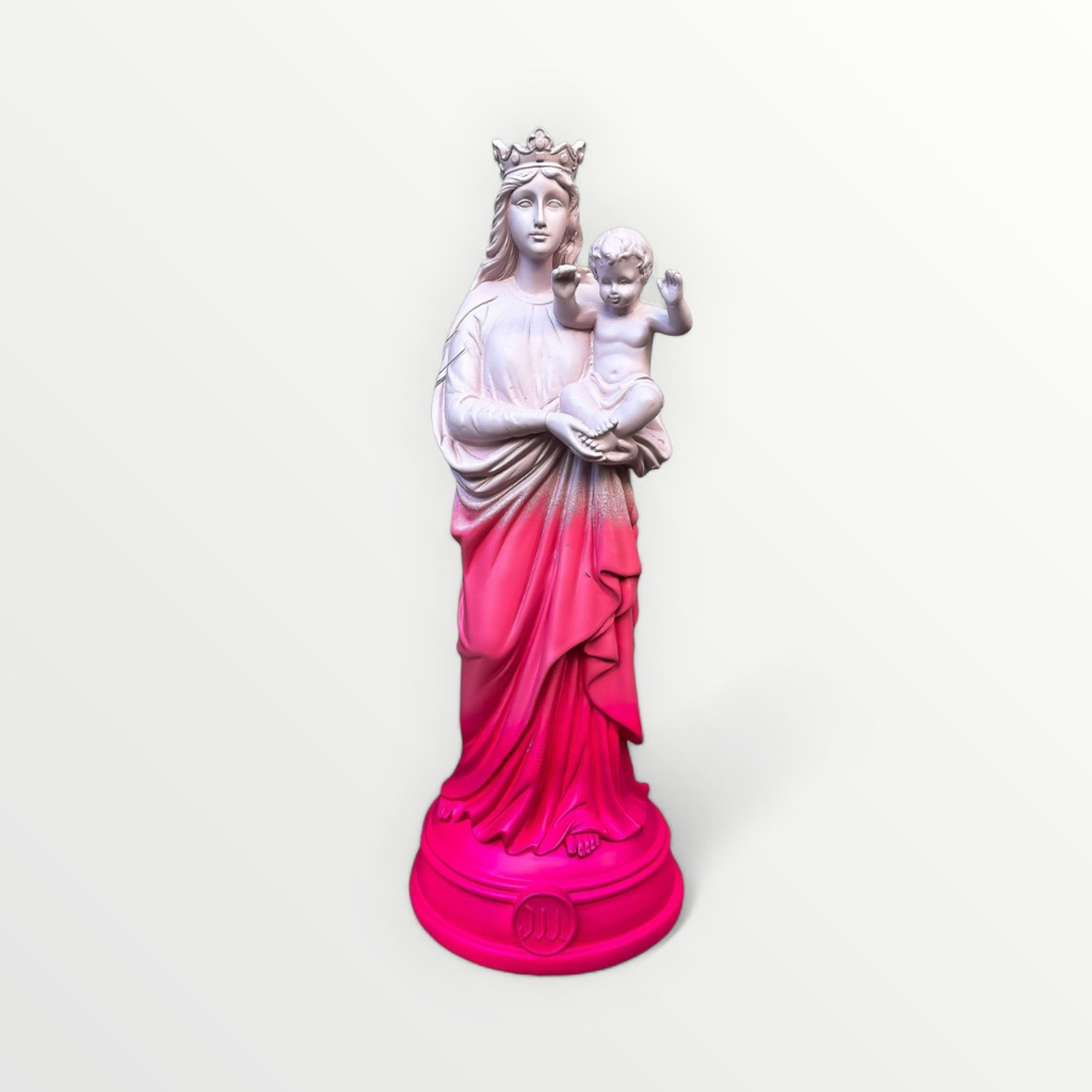 STATUETTE BONNE MERE 30CM GRENADINE - J'AI VU LA VIERGE