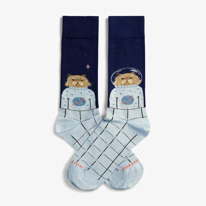CHAUSSETTES CASUAL SPACE CAT 41/46