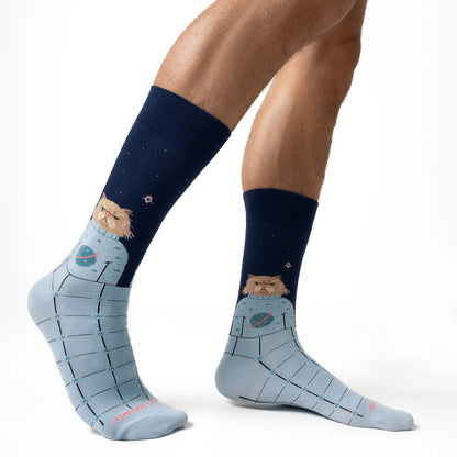 CHAUSSETTES CASUAL SPACE CAT 41/46