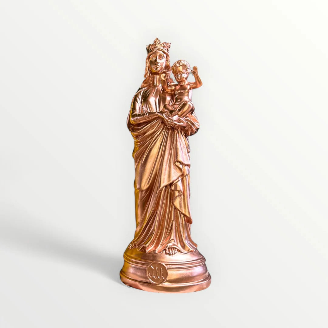 BONNE MÈRE 80 CM - CUIVRE - J’AI VU LA VIERGE