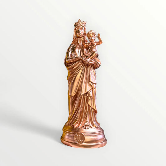 BONNE MÈRE 80 CM - CUIVRE - J’AI VU LA VIERGE