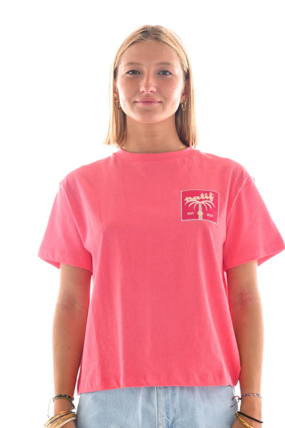 T-SHIRT FEMME PALM EST  - NATIF