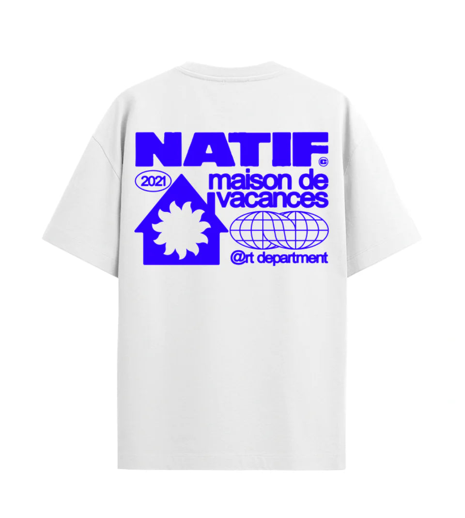 T-SHIRT MAISON DE VACANCES (LOOSE) - NATIF