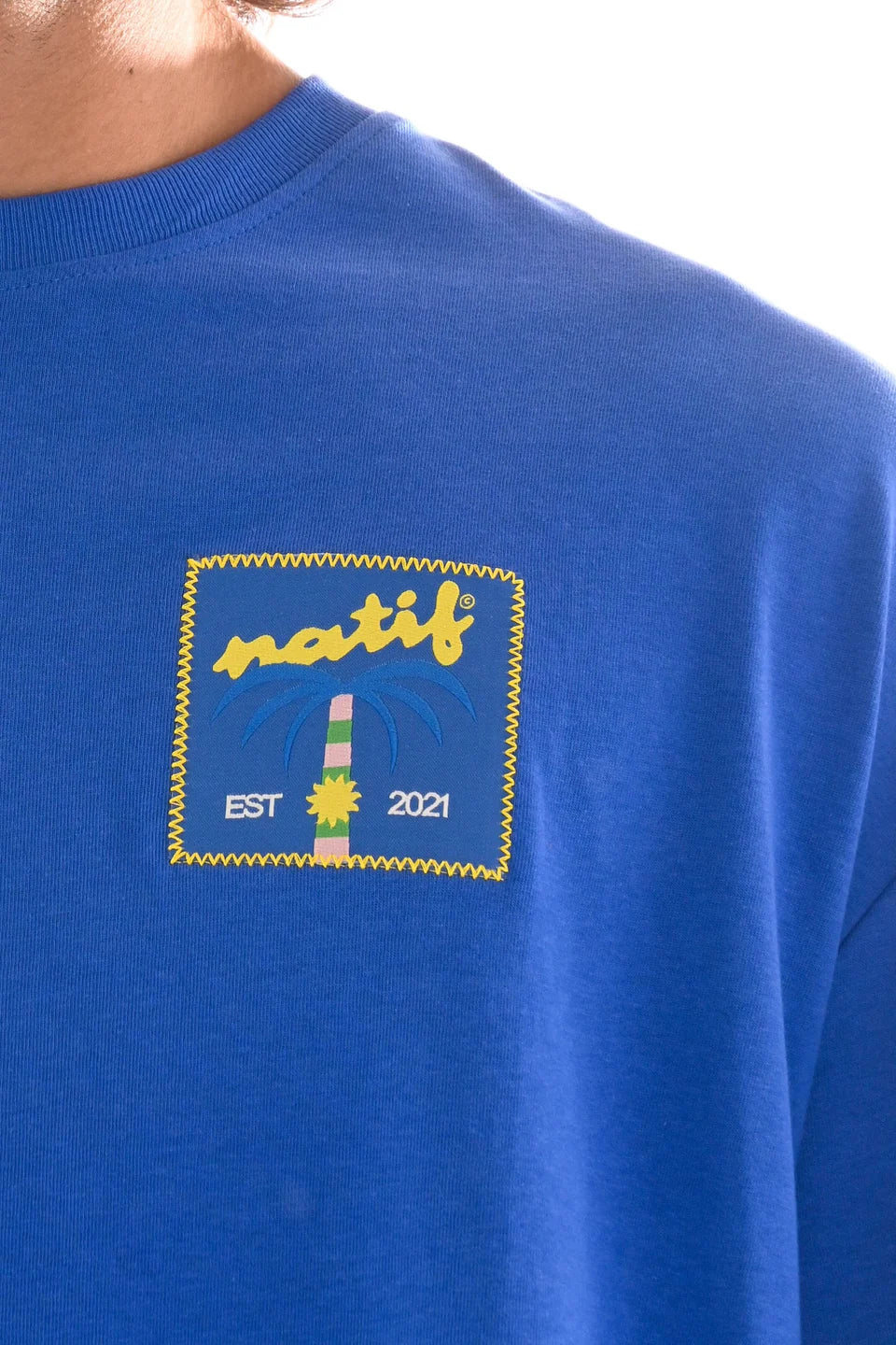 T-SHIRT PALM EST 2021  (LOOSE) - NATIF