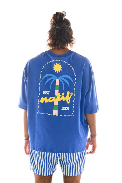 T-SHIRT PALM EST 2021  (LOOSE) - NATIF