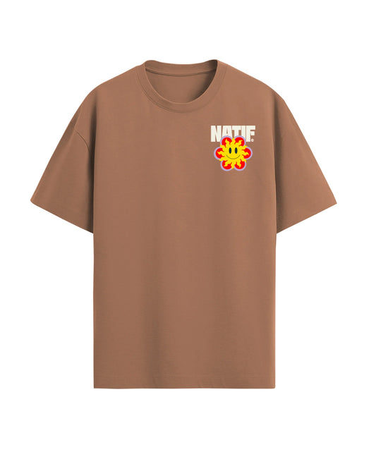T-SHIRT UNISEXE EYE FLOWER - NATIF
