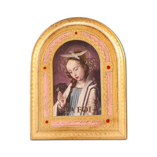 TABLETTE RELIGIEUSE 12X15cm LA FOI - VOGLIOBENE