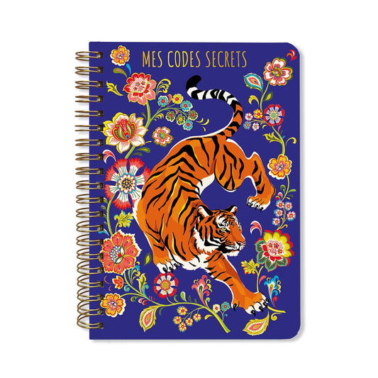 CARNET " MES CODES SECRETS" - CARTES D'ART