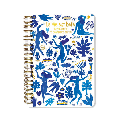 CARNET DE CONFIANCE EN SOI "LA VIE EST BELLE" - CARTES D'ART