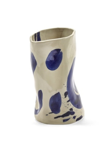 VASE SOPHIA MEDIUM BLEU by Marie Michielssen - SERAX